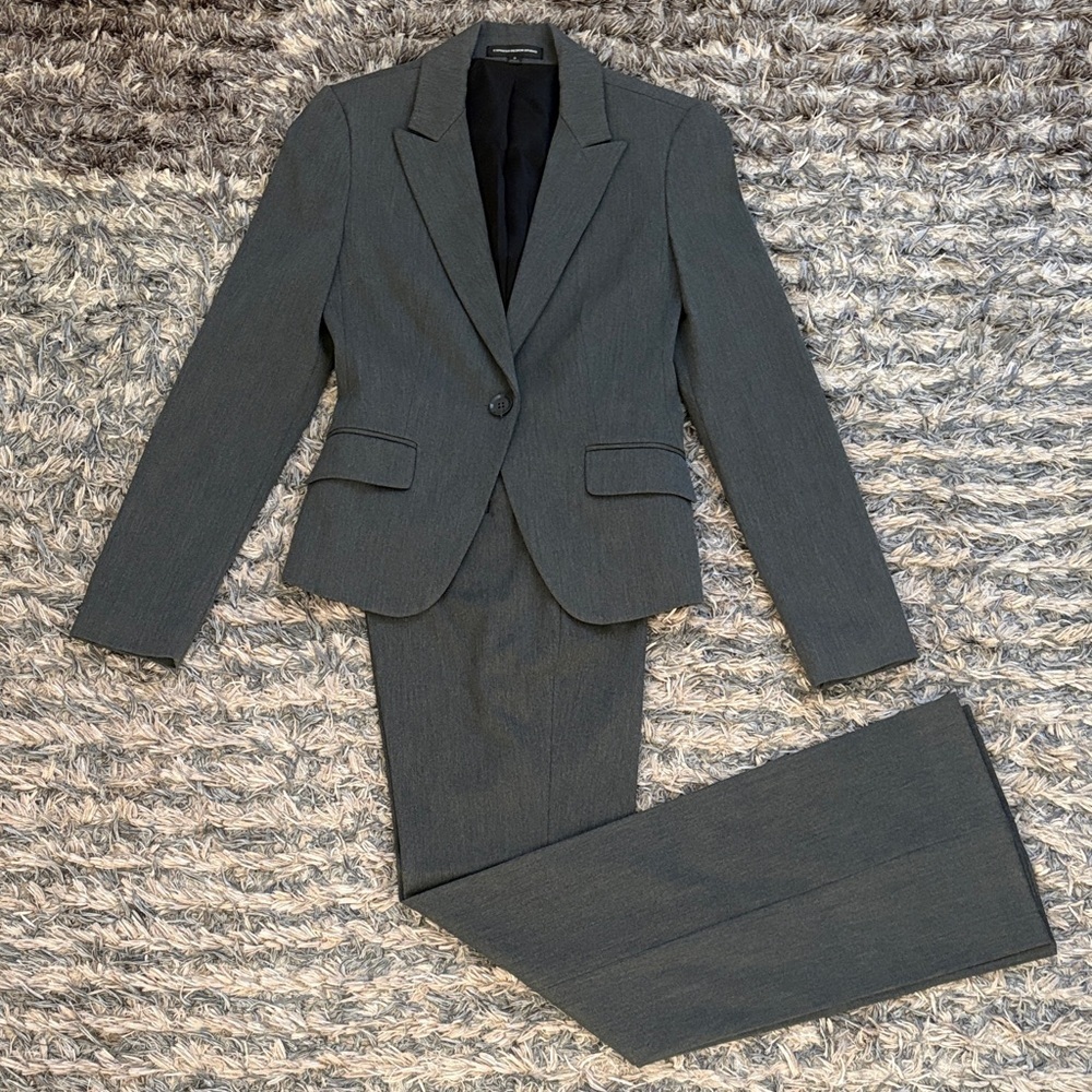 Express Design Studio Gray Women's Pantsuit